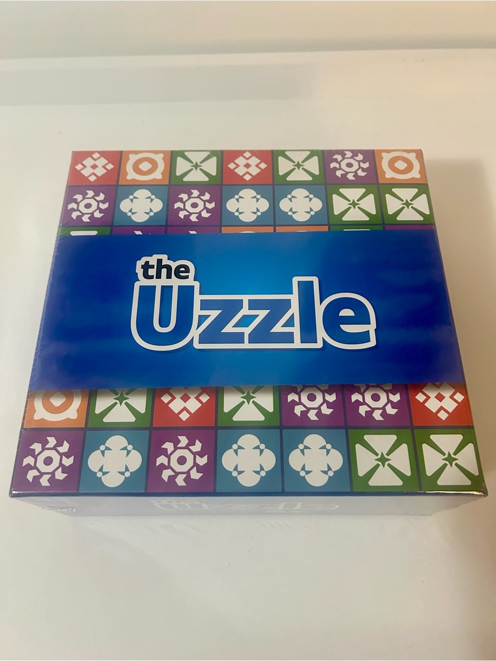 The Uzzle Colourful Kids Puzzle Game - Multicolor Pattern Tiles-NWT